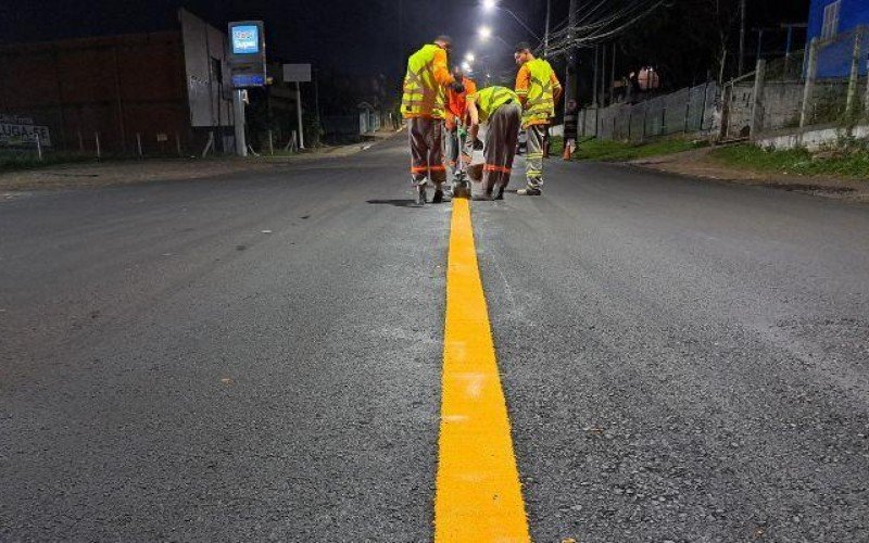 Pinturas ocorrem em diferentes vias da cidade | Jornal NH