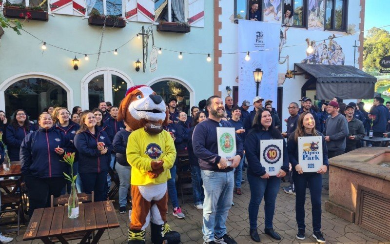 Aniversário do Alpen Park, em Canela, pelos 20 anos