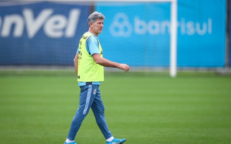 Renato Gaúcho durante último treino antes da partida contra o Vasco aconteceu neste sábado | Jornal NH