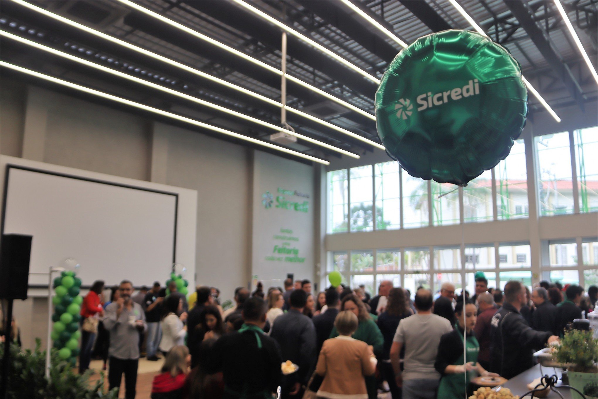 InauguraÃ§Ã£o espaÃ§o Sicredi Feitoria 