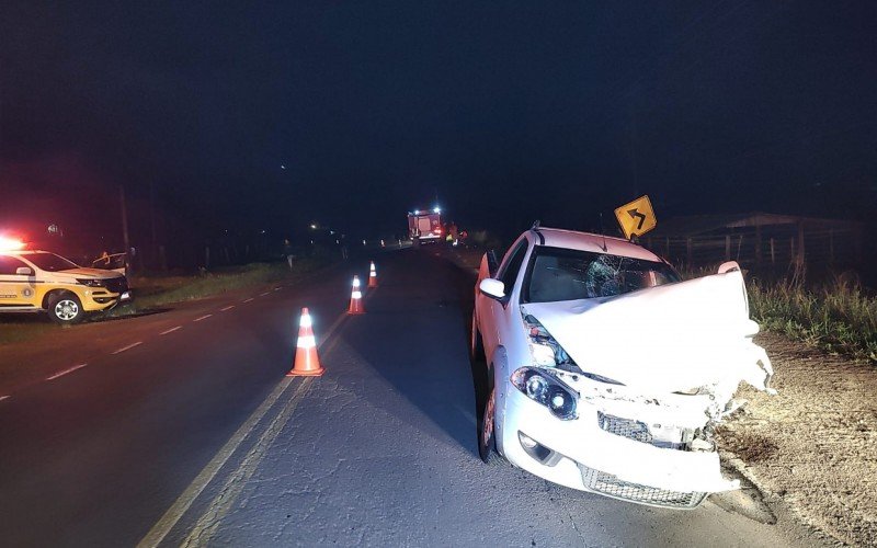 ACIDENTE DE TRÂNSITO: Motociclista morre e outras três pessoas ficam feridas em acidente entre quatro veículos na RS-030