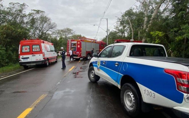 Acidente de trânsito em Lomba Grande | Jornal NH