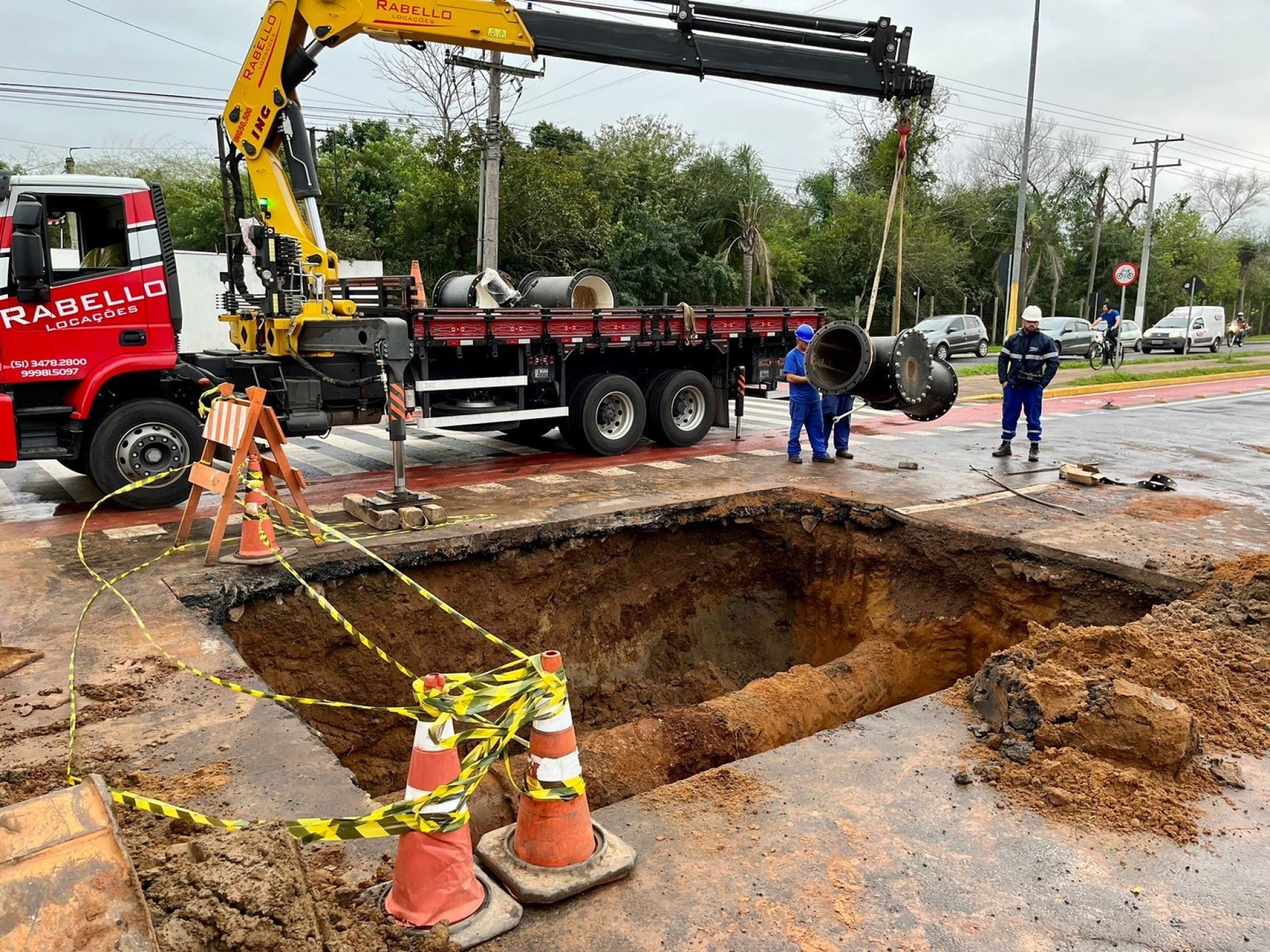 Instalação de válvula deve solucionar problema de desabastecimento de água em São Leopoldo