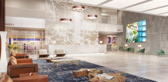 Estrutura do novo hospital que será construído em Canela