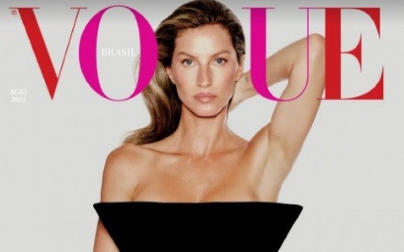 FOTOS: Gisele Bündchen estampa a capa da Vogue de agosto; veja ensaio