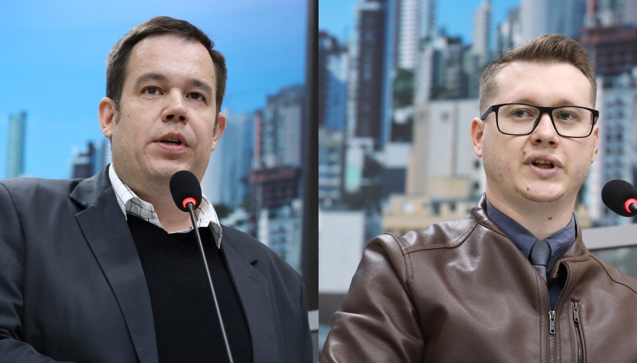 Márcio Lüders e Nelson Lilioso falaram na sessão da Câmara desta segunda-feira | Jornal NH