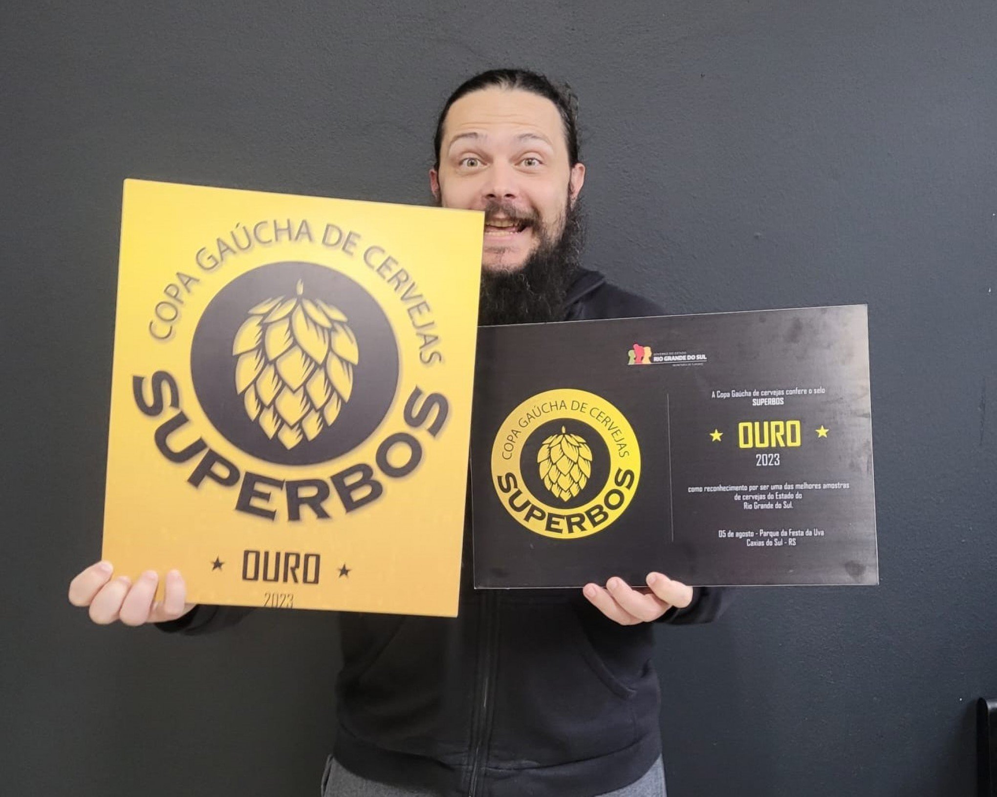 Cervejaria de Campo Bom ganha prêmio principal da 2ª Copa Gaúcha de Cervejas
