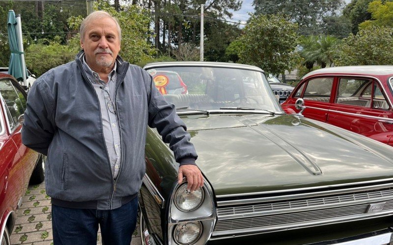 presidente da Veteran Car Club Novo Hamburgo, Claudio Silva