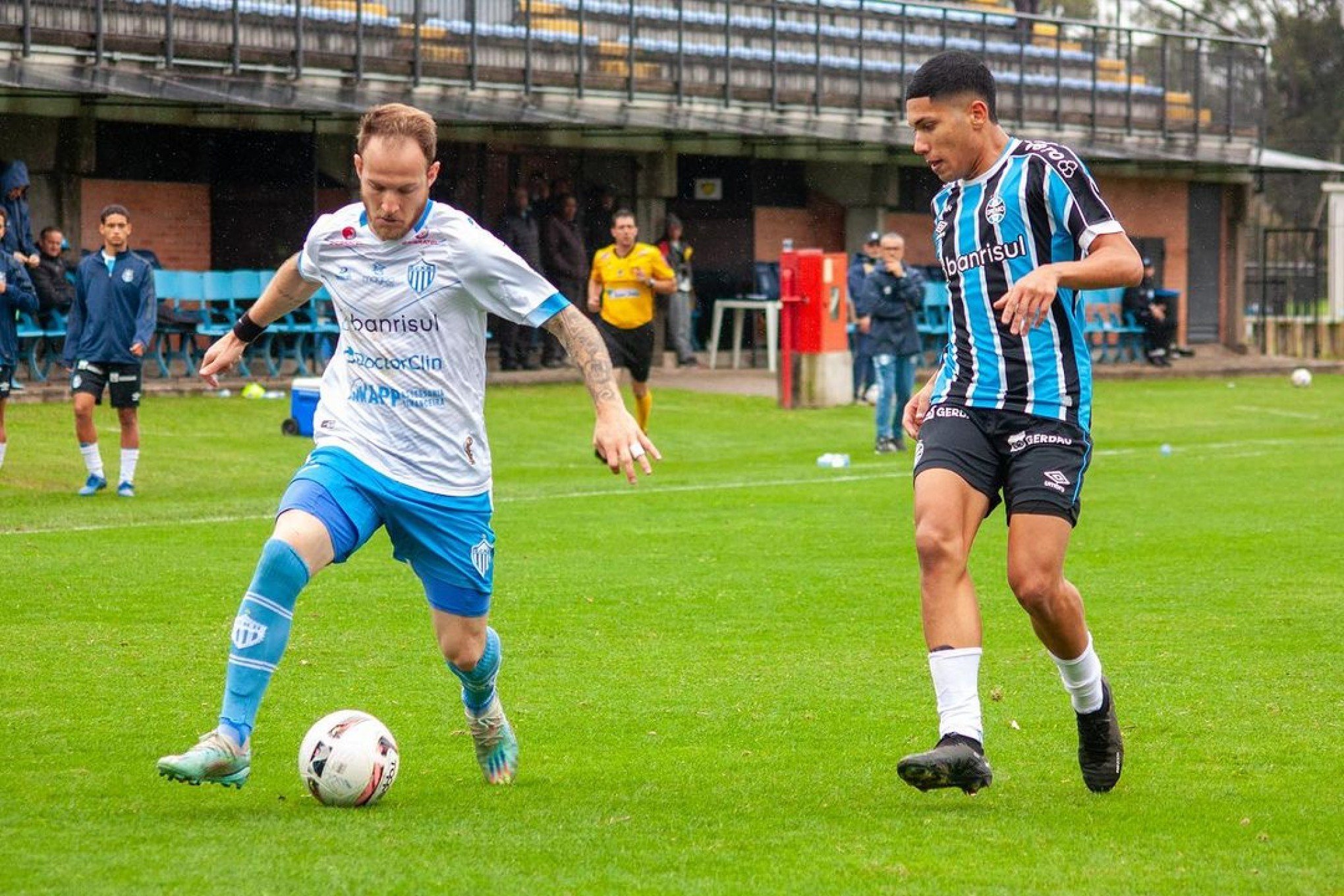 CSA sai na frente, mas deixa Grêmio empatar jogo no Rei Pelé 