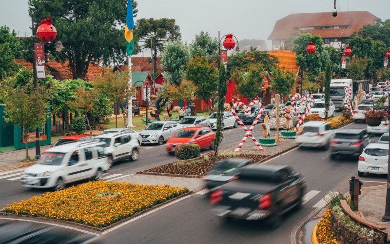 Movimentação no Centro de Gramado