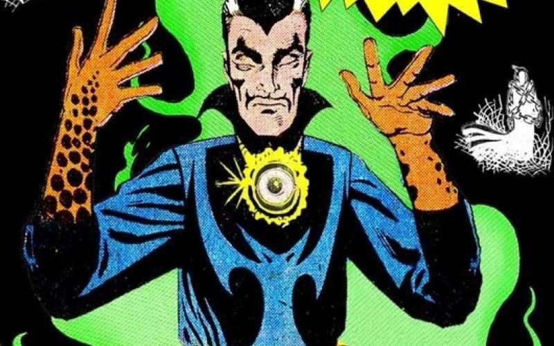 A imagem da primeira história de Doctor Strange, em 1963, no traço de Steve Ditko | Jornal NH