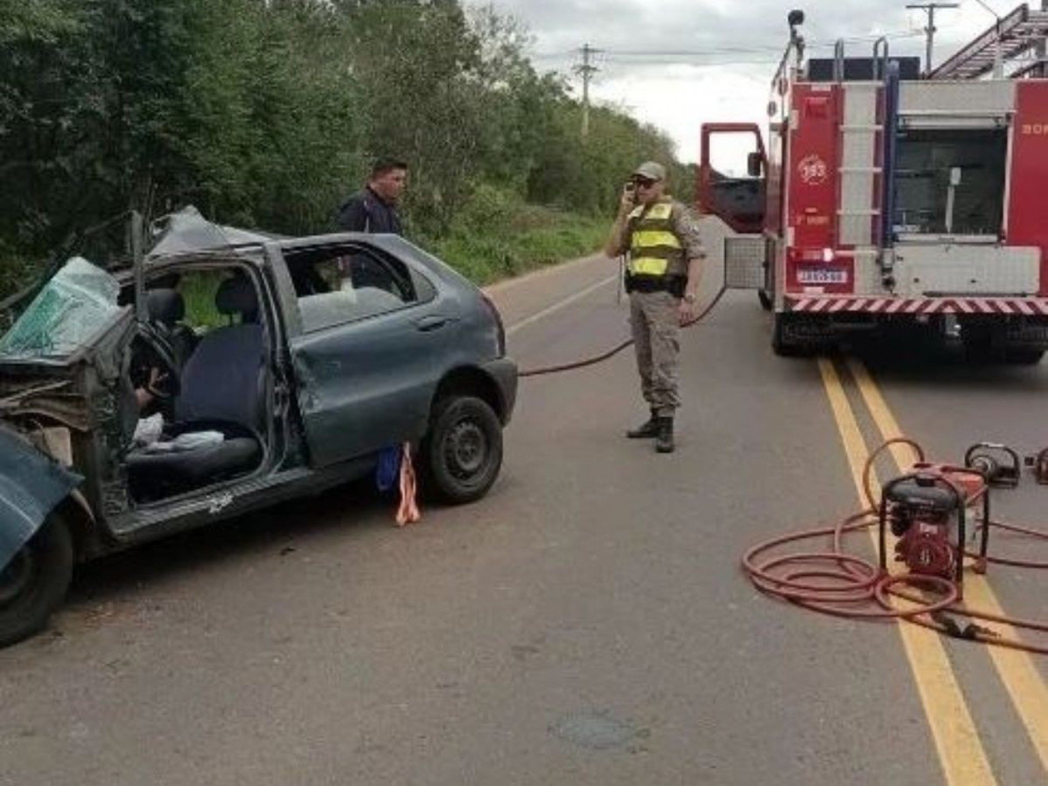 Acidente De TrÂnsito Identificado Jovem Que Morreu Em Acidente Entre Carro E Caminhão Na 