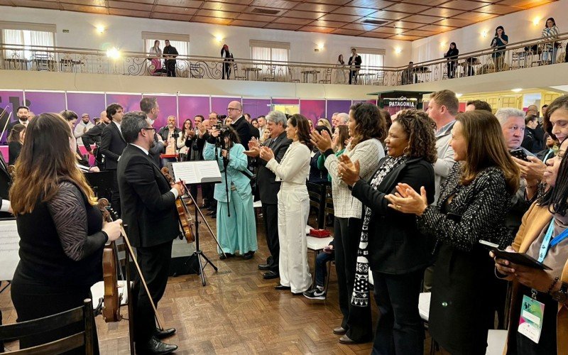 Orquestra Sinfônica de Gramado se apresentou para a ministra Margareth Menezes | Jornal NH