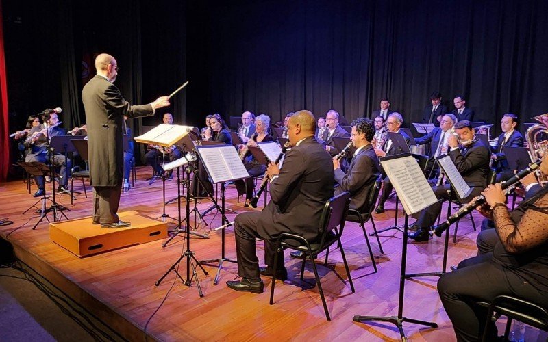 Orquestra de Sopros de Novo Hamburgo realiza Concerto Temático nesta quarta-feira