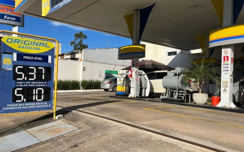Posto de gasolina em Novo Hamburgo vendia gasolina mais barata, mas estoque acabou no início da manhã | Jornal NH