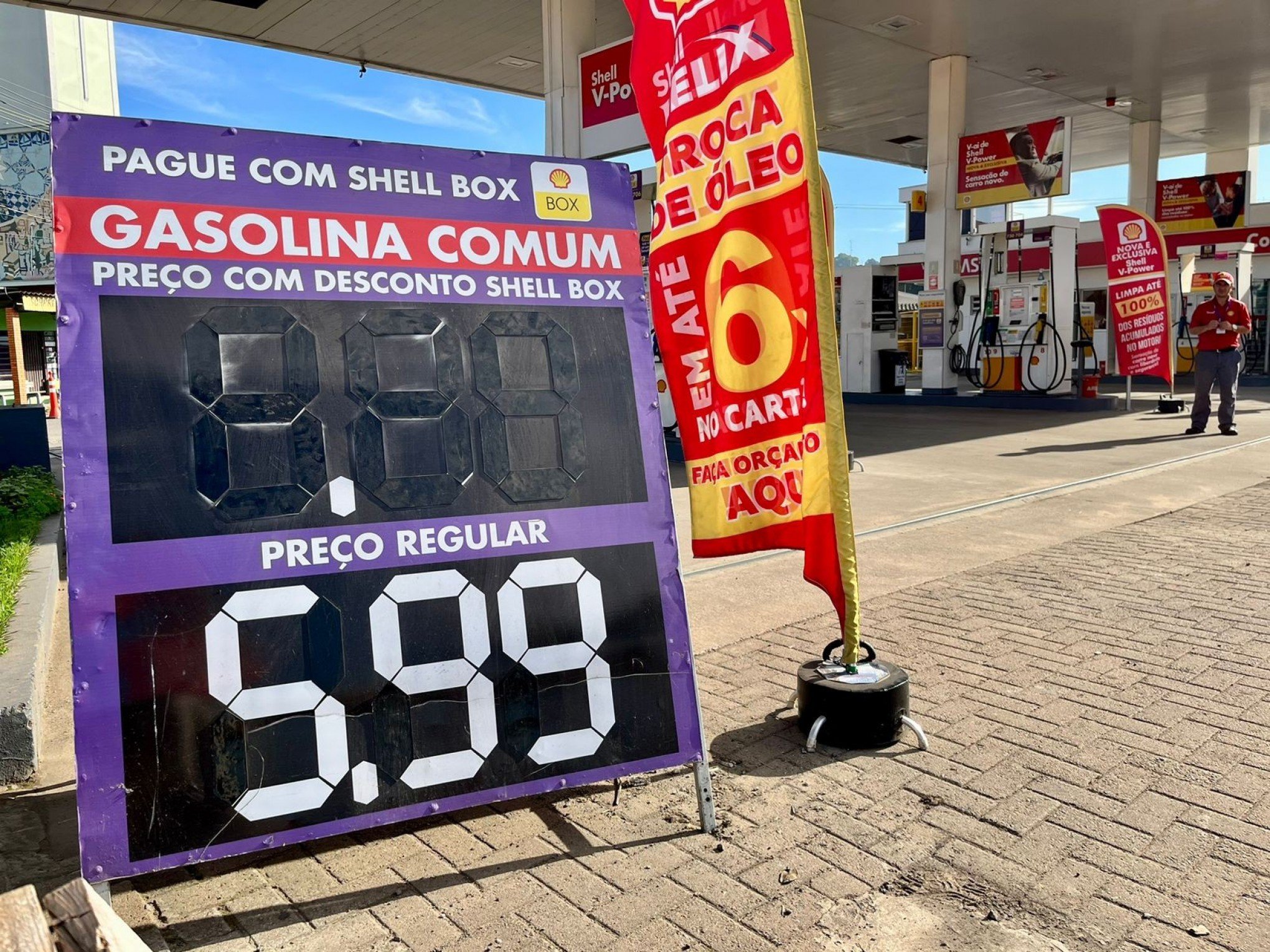Litro da gasolina já é vendido a R$5,99 em postos de São Leopoldo