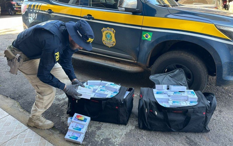 Morador de Sapiranga é preso com mais de 170 celulares na BR-285