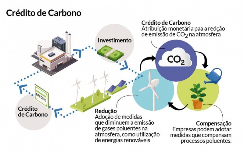 Como funcionam os créditos de carnono | Jornal NH