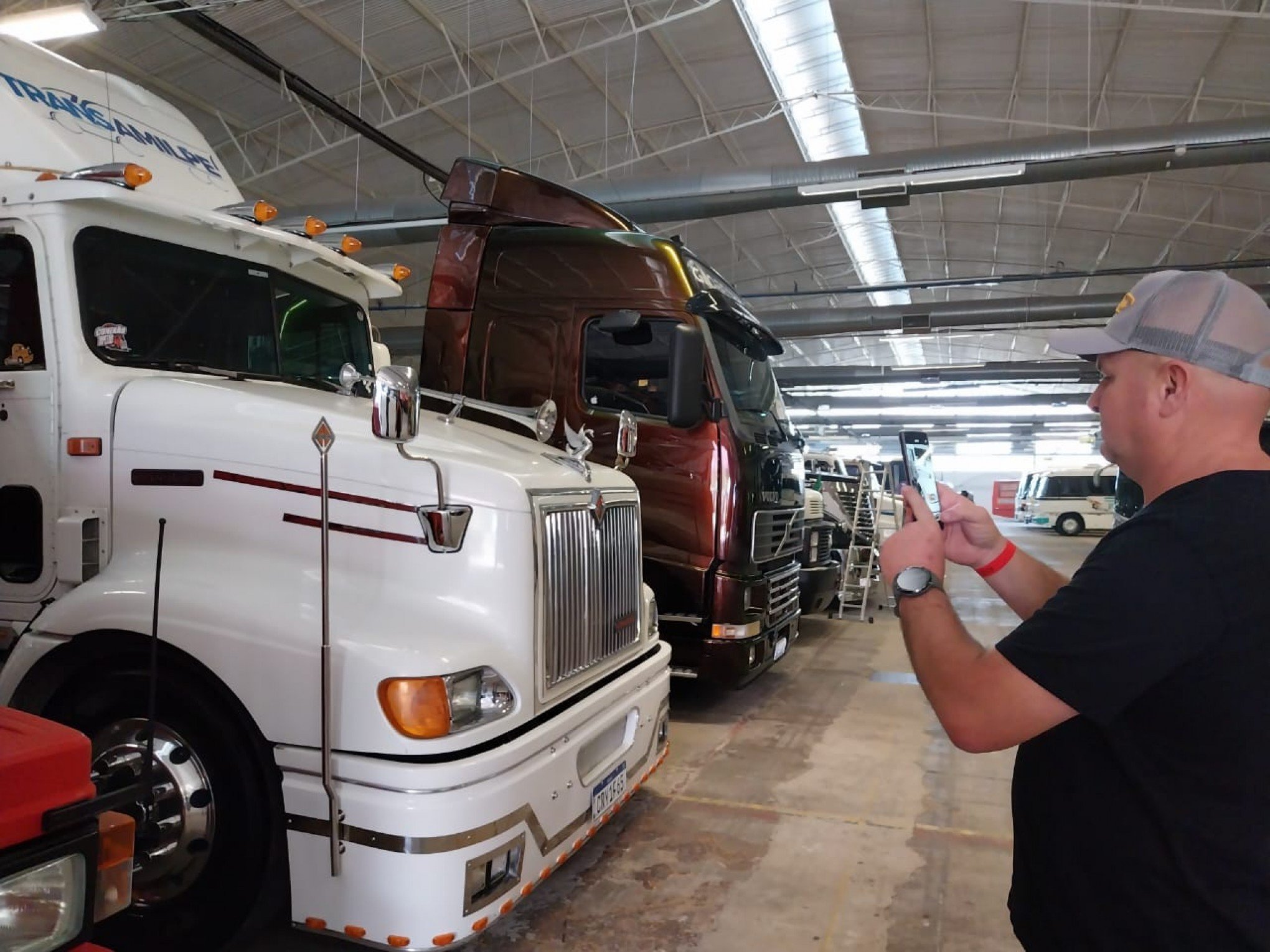 Ademir Marques, 46 anos, de Caxias do Sul,  na Expoclassic