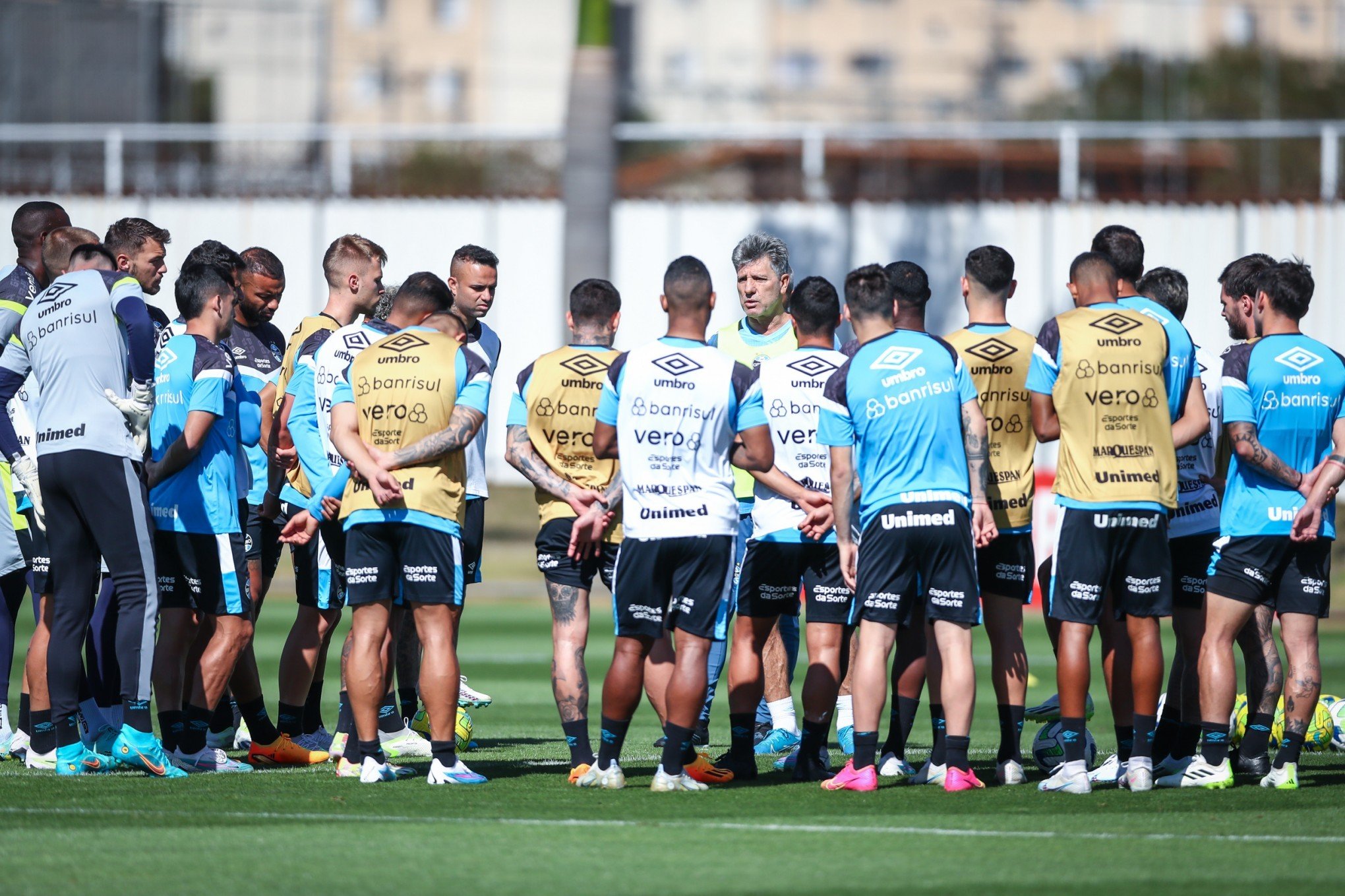 Renato Portaluppi prepara Grêmio sem Suárez para enfrentar o Santos no Brasileirão