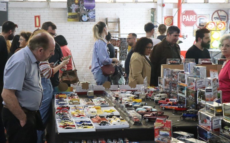 Miniaturas tambÃ©m foram bastante procuradas