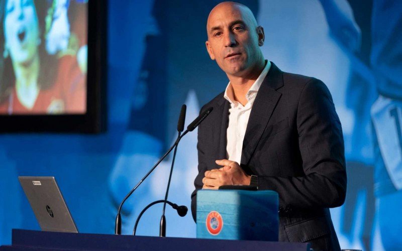 Luis Rubiales, presidente da Federação Espanhola de Futebol | abc+