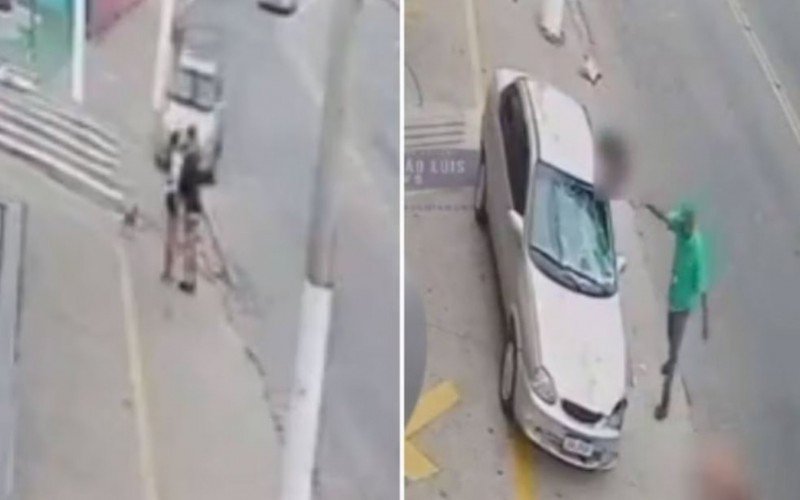 Casal que estava se beijando é atropelado em calçada em SP | Jornal NH