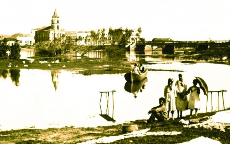 Imagem usada na capa do livro "Os primórdios da Colônia Alemã de São Leopoldo"