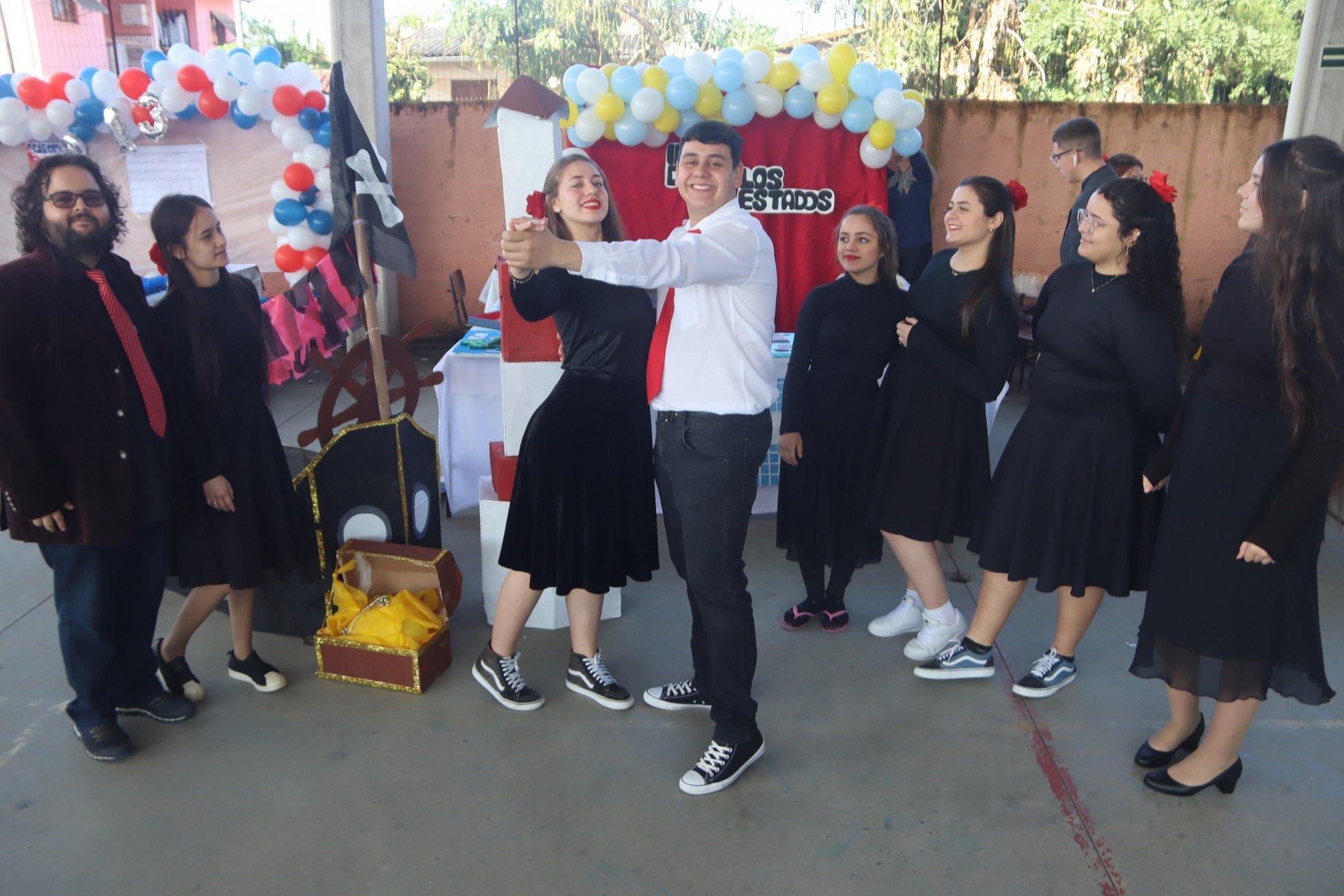 Projeto Folclore, da Escola EmÃ­lio Sander - Ilha de Los Estados, Argentina, tango