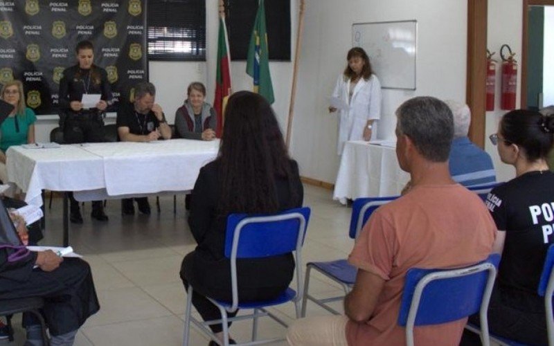 Formatura do Ensino Fundamental I no Presídio de Canela