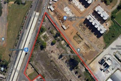Terreno fica ao lado da Estação Santo Afonso da Trensurb | Jornal NH