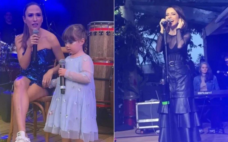Com show de Sandy e Ã‰ O Tchan, Tata Werneck comemora seus 40 anos em festa na sua casa | Jornal NH