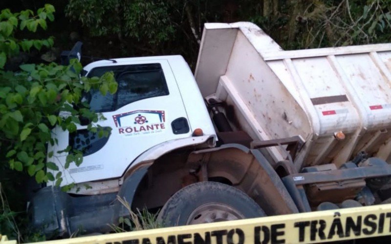 Homem teve mal sÃºbito enquanto dirigia caminhÃ£o da prefeitura de Rolante