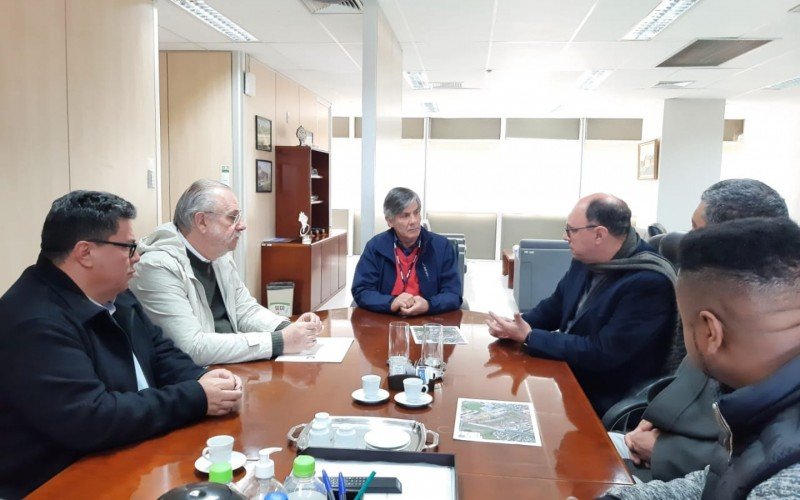 Reunião ocorreu na sede da Trensurb, em Porto Alegre, nesta segunda-feira (28) | Jornal NH