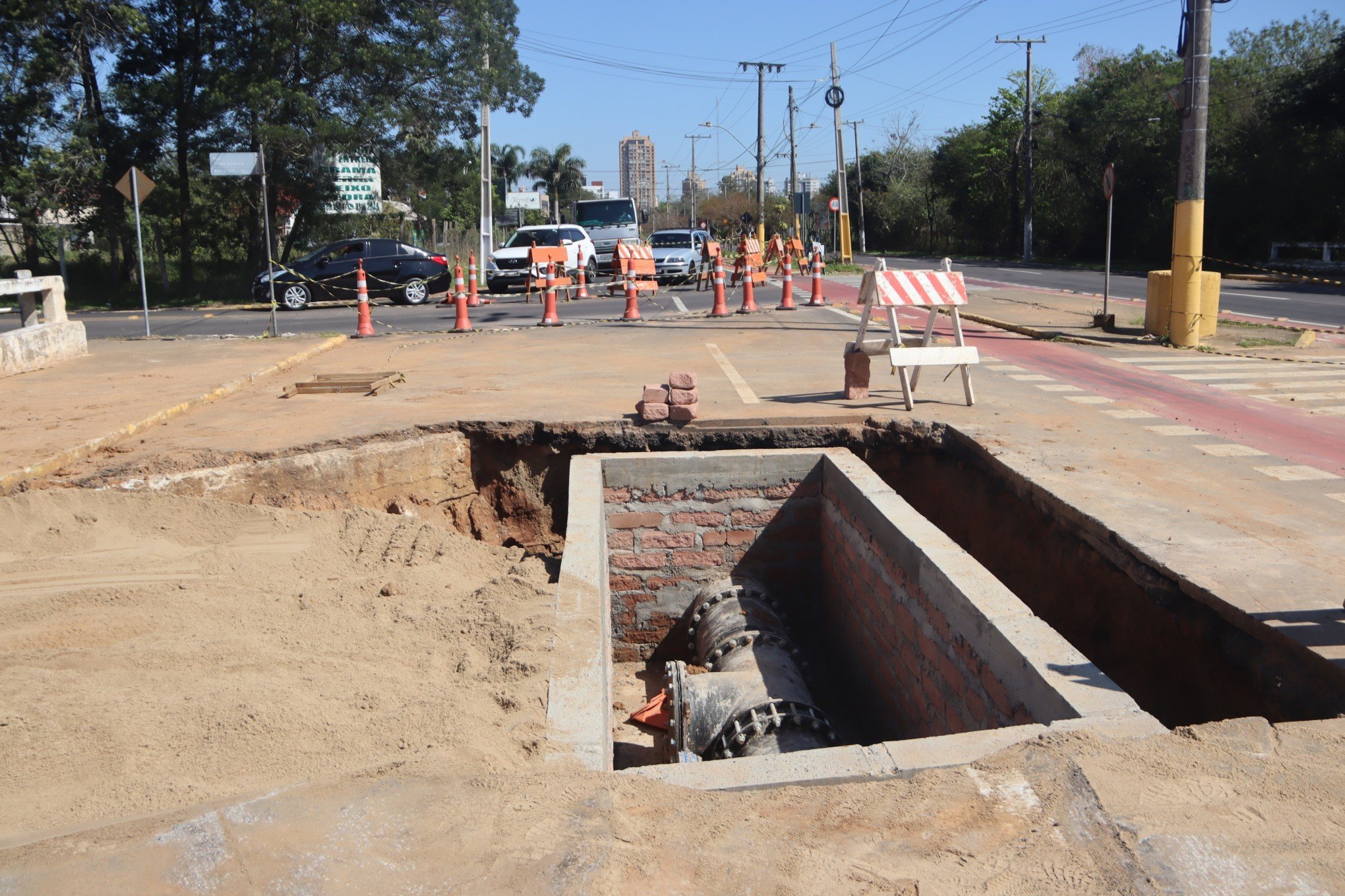 Semae dá nova previsão para liberar o trânsito na Avenida Imperatriz