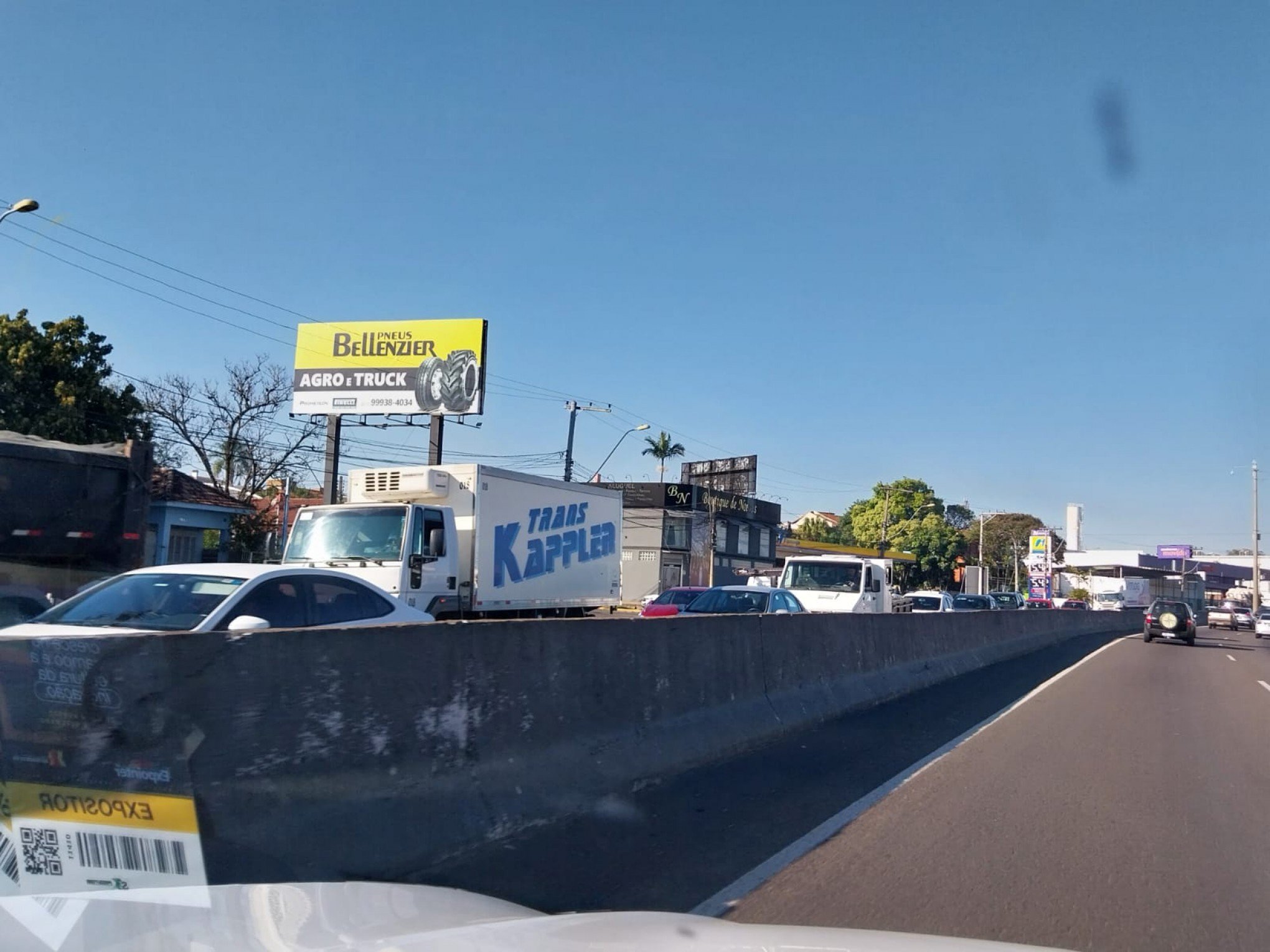 BR-116: Obras causam lentidão em trechos de São Leopoldo nesta terça-feira