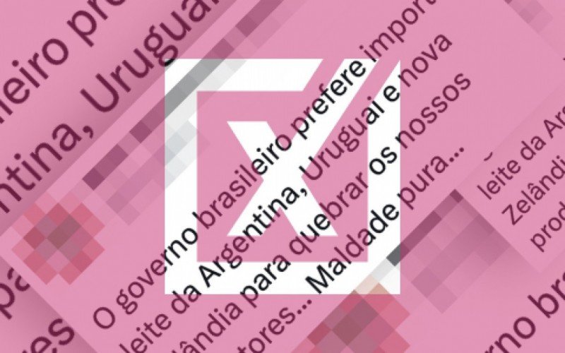 Tuíte engana ao responsabilizar o governo federal por importação de laticínios