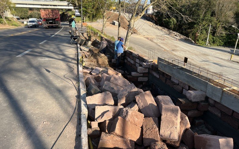 Iniciada revitalização do trecho dois do passeio público na RS-115 