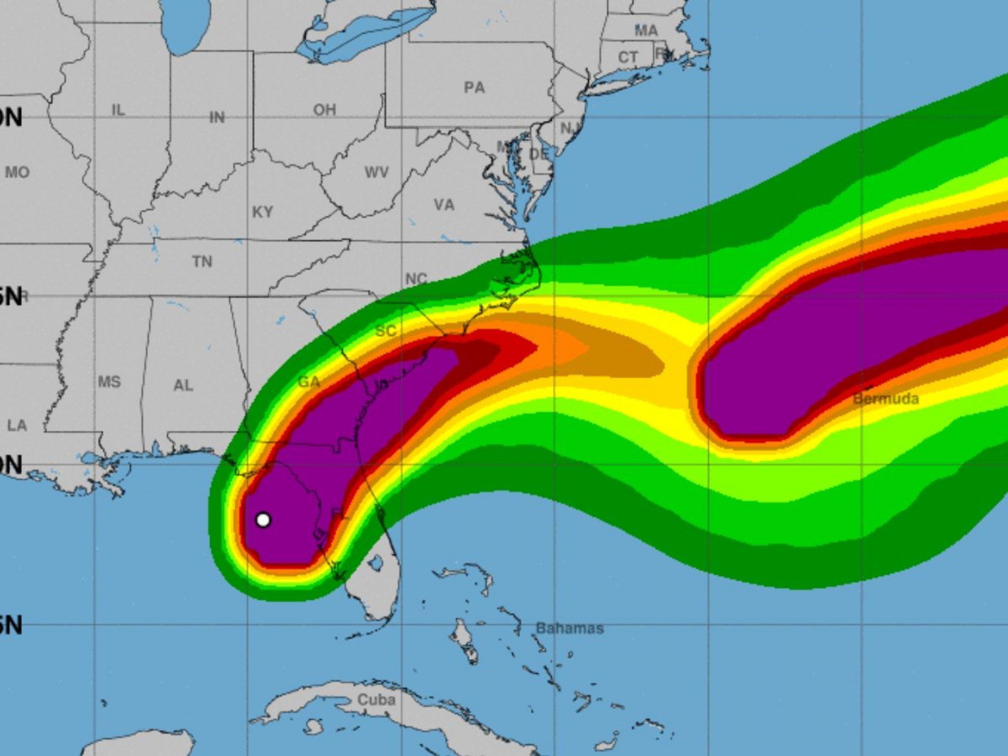 Saiba por que Superlua pode agravar "efeito catastrófico" de furacão nos Estados Unidos