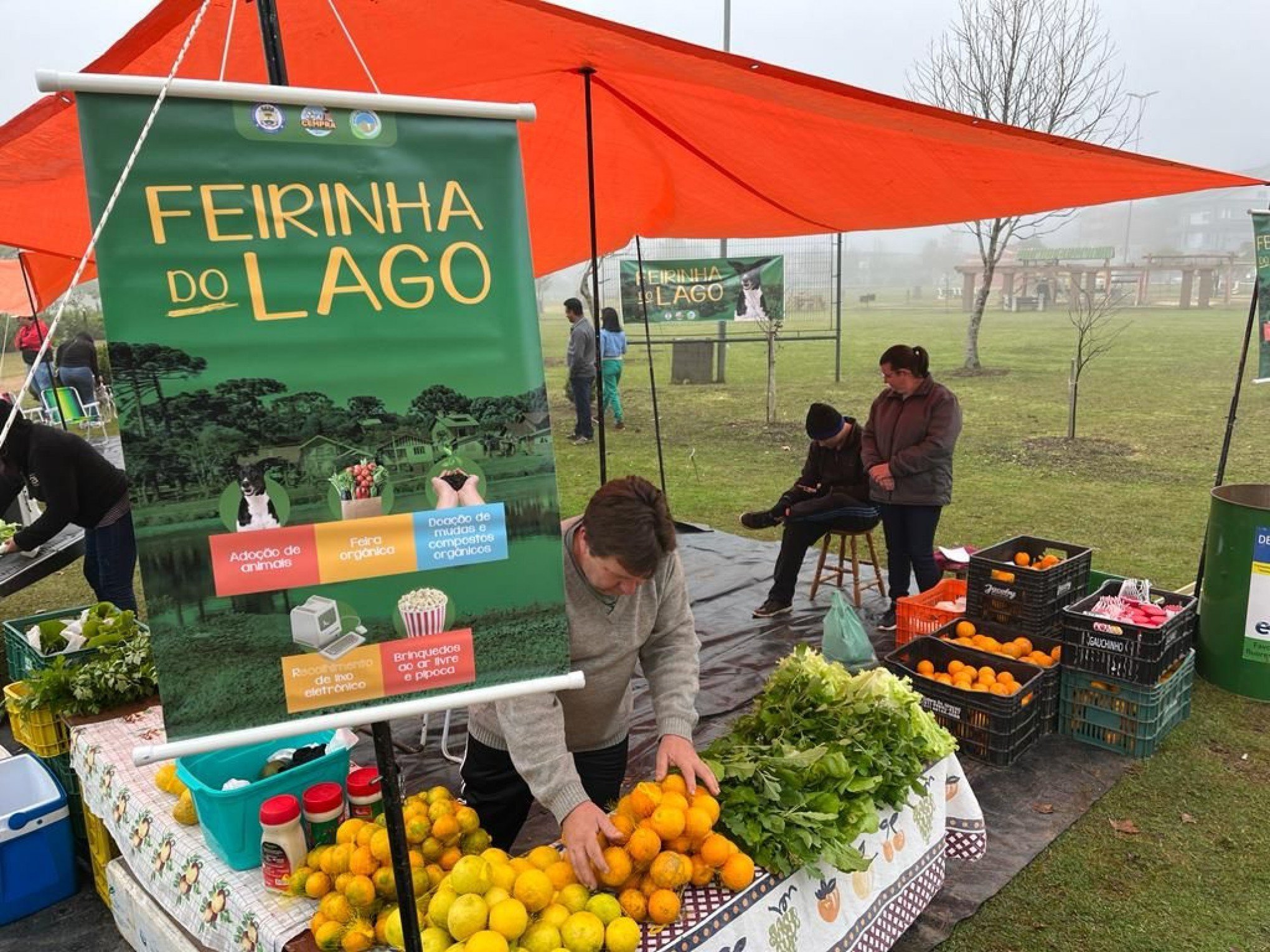 Canela realiza a terceira edição da Feirinha do Lago no final de semana