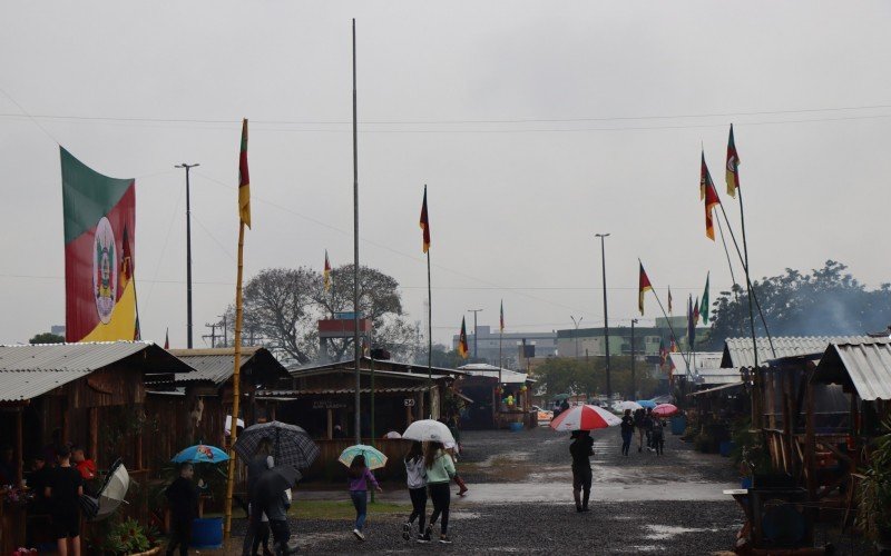 Chuva marcou presença no primeiro final de semana do Acampamento Farroupilha de Sapiranga | Jornal NH