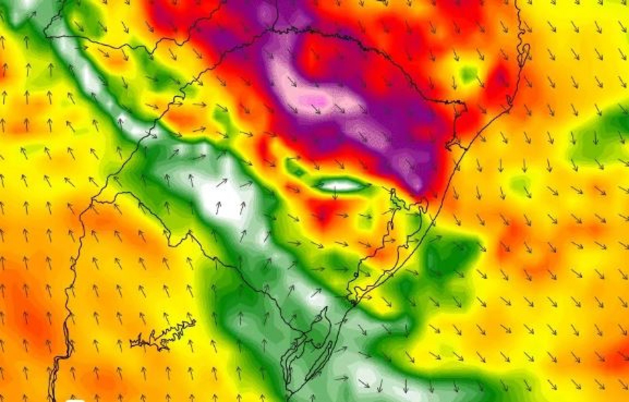 PREVISÃO DO TEMPO: Vai ter ciclone extratropical? Entenda o que vai causar temporais nesta segunda-feira