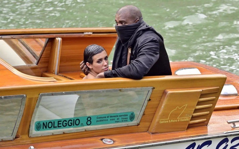 Empresa proíbe Kanye West em namorada de andar novamente em seus barcos na Itália | Jornal NH