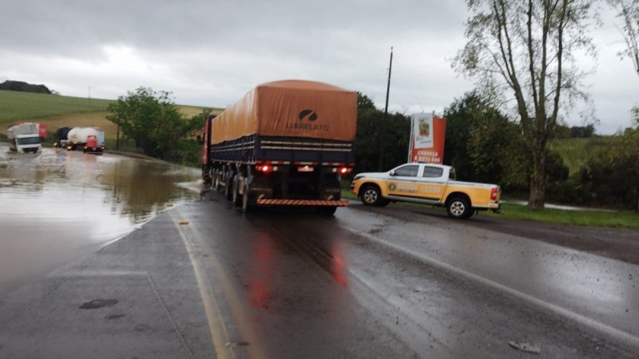 Desvio na rodovia SE-290 só pode ser realizado por veículos leves