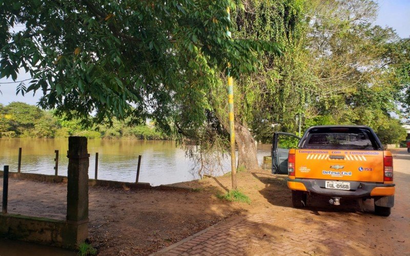 Defesa Civil segue monitorando o Rio dos Sinos 