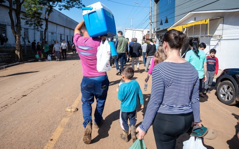 CenÃ¡rio de destruiÃ§Ã£o em Roca Sales apÃ³s a cheia histÃ³rica do Rio Taquari