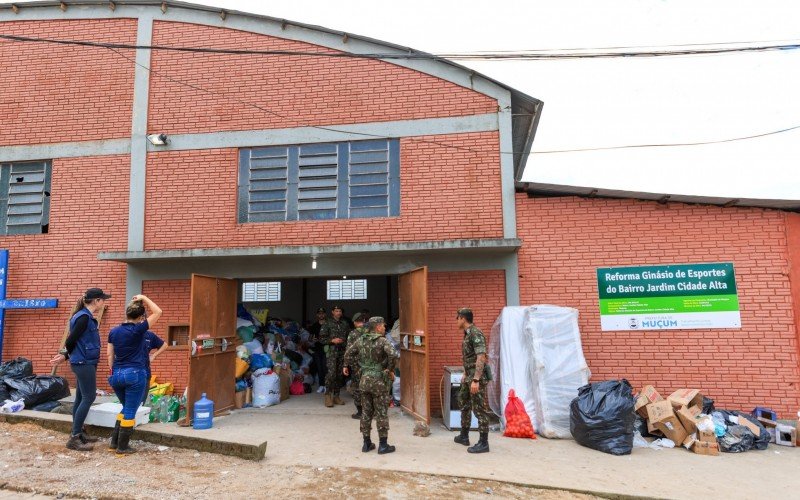 CenÃ¡rio Ã© de destruiÃ§Ã£o e mobilizaÃ§Ã£o no municÃ­pio de MuÃ§um