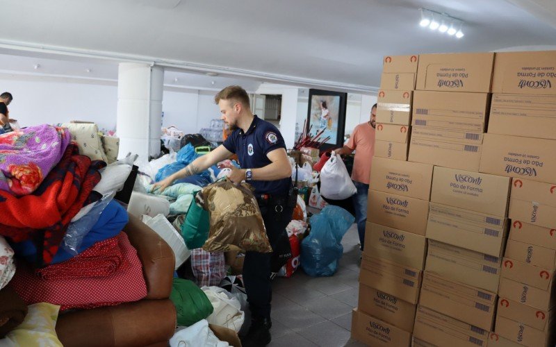 DoaÃ§Ãµes serÃ£o enviadas para as cidades atingidas pelas cheias, especialmente do Vale do Taquari, regiÃ£o mais atingida.
