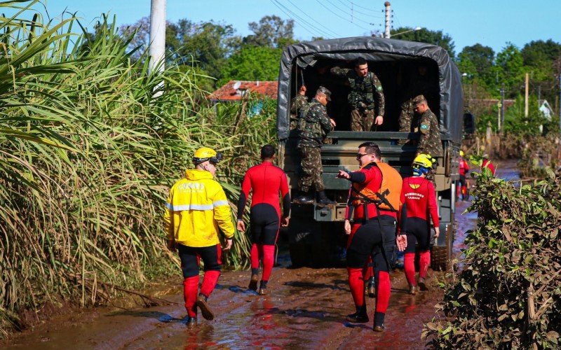 ForÃ§as Armadas atuam no Vale do Taquari