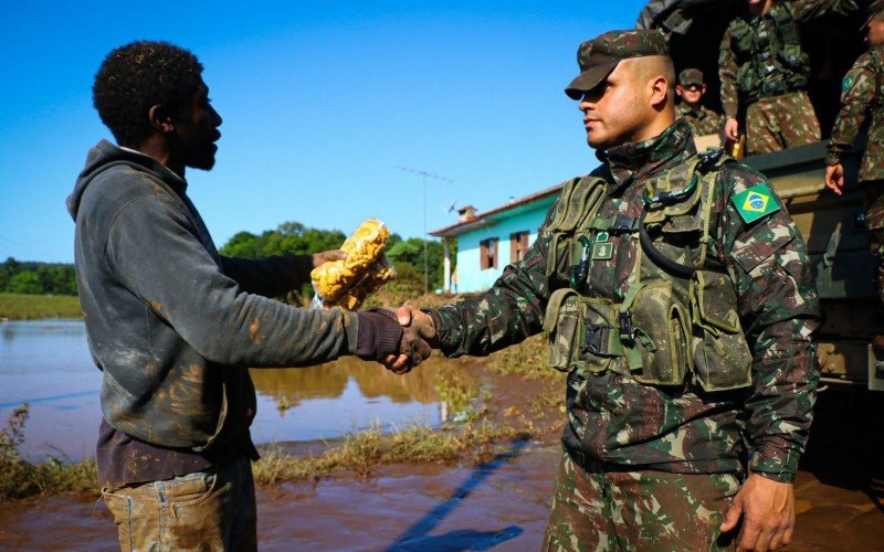 ForÃ§as Armadas atuam no Vale do Taquari